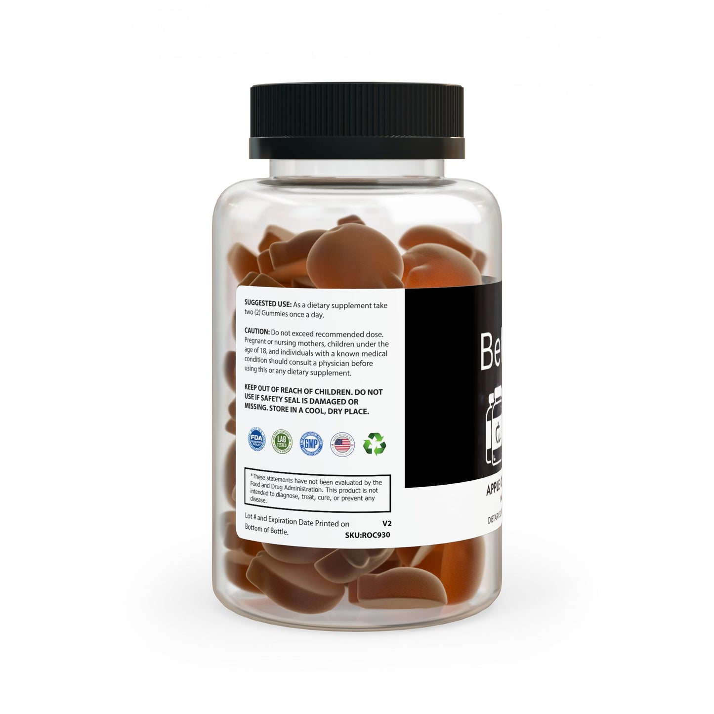 Apple Cider Vinegar Gummies (60 Gummies)