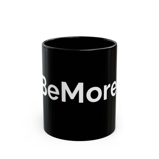 BeMore Black Mug - 11oz & 15oz Coffee Cup