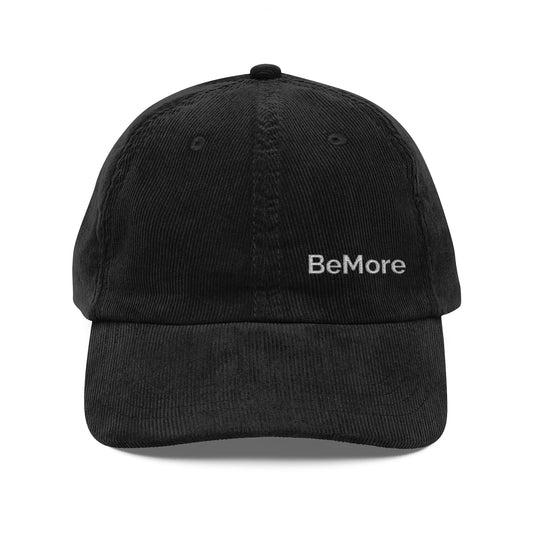 BeMore Corduroy Cap (Embroidery)